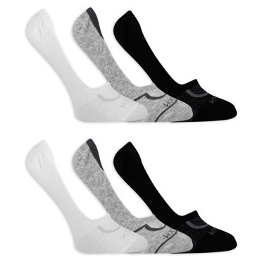 Fruit of the Loom Women's CoolZone Cotton Lightweight No Show Socks, 6 ...