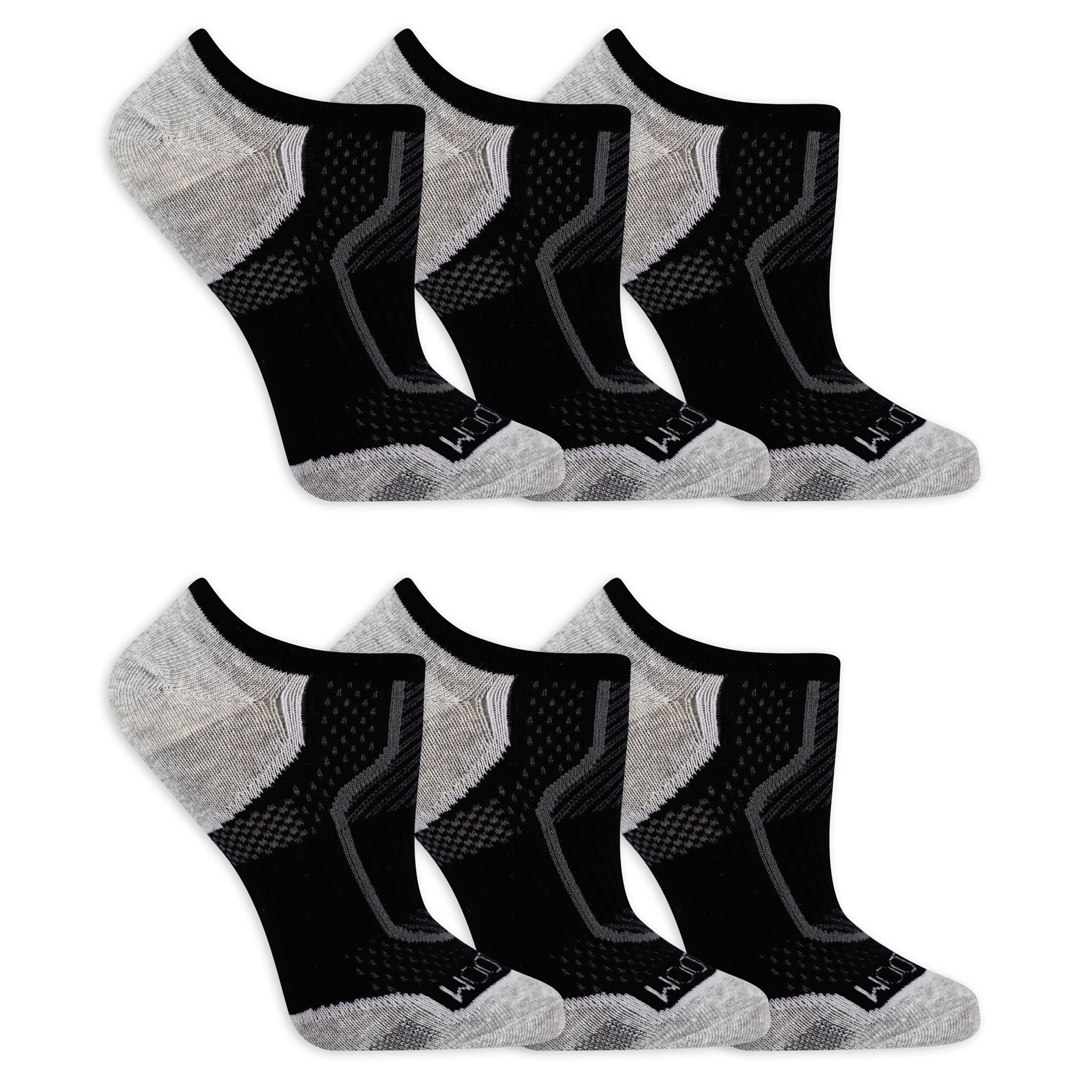 Fruit of the Loom CoolZone Lightweight No-Show Socks for Women, Sizes 4 ...