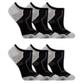 thumbnail image 1 of Fruit of the Loom CoolZone Lightweight No-Show Socks for Women, Sizes 4-10 (6-Pack), 1 of 5