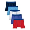 thumbnail image 1 of Fruit of the Loom Cotton Stretch Boxer Briefs, 5 Pack (Toddler Boys), 1 of 4