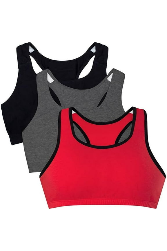Cotton Tank Bra for Women- 3 Pack
