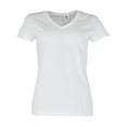 thumbnail image 1 of Fruit of the Loom  Cotton V Neck Tee Shirt (Women), 1 of 3