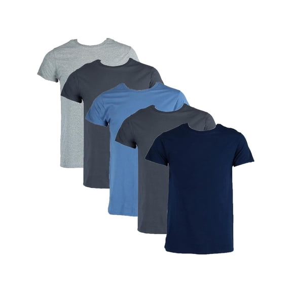 Fruit of the Loom Crew Neck Tee Shirts (5 Pack) (Men)