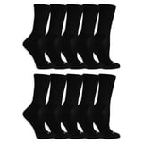 Fruit of the Loom Cushion Crew Socks for Women, 10-Pack, Size 4-10 ...