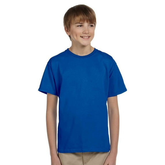 Fruit of the Loom Fl 3930Br Yth 5Oz Hd Cotn Tee