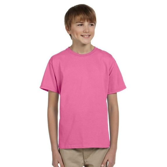 Fruit of the Loom Fl 3930Br Yth 5Oz Hd Cotn Tee