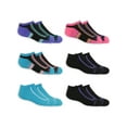 thumbnail image 1 of Fruit of the Loom Girl's Active Half Cushion No Show Socks, 6-Pack, 1 of 3