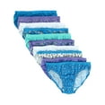 thumbnail image 1 of Fruit of the Loom Girl's Assorted Cotton Bikini Underwear (10 Pack), 1 of 7