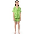 thumbnail image 1 of Fruit of the Loom Energize Girl's Lose Fit Short Sleeve Top & Short Pajama Sleep Set, Sizes 4/5-14/16, 1 of 12