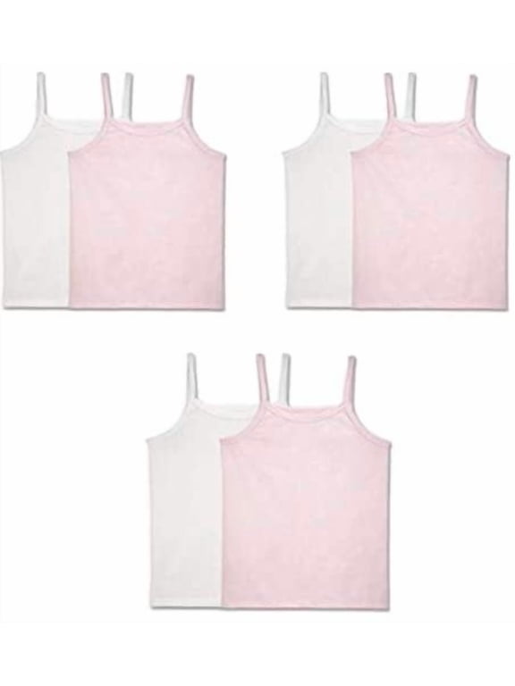 Girls' 5pk Assorted Cami Assorted - 6PK, X-Large