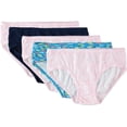 thumbnail image 1 of Fruit of the Loom Girls 6 Pack Cotton Mesh Hipsters(Assorted  6), 1 of 2