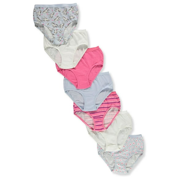 Fruit of the Loom Girls' 7-Pack Briefs Panties (Little Girls)