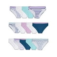thumbnail image 1 of Fruit of the Loom Girls' Assorted Cotton Bikini Underwear, 14 Pack Panties Sizes 4 - 14, 1 of 5