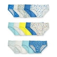 thumbnail image 1 of Fruit of the Loom Girls' Assorted Cotton Hipster Underwear, 14 Pack Panties Sizes 4 - 14, 1 of 5