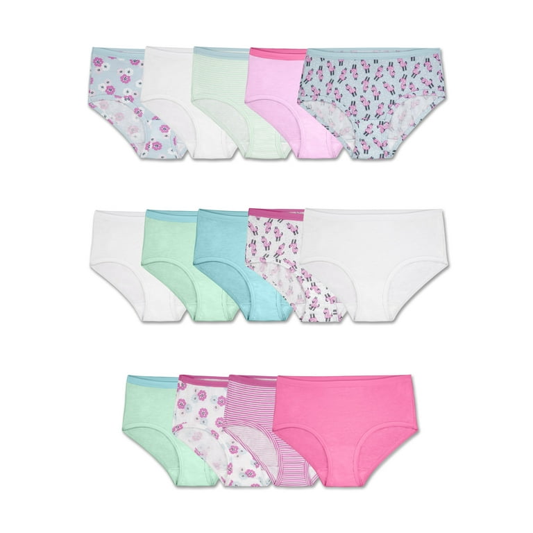 Fruit of the Loom Boys Girls Underwear For Toddle Girls' Cotton