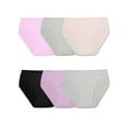 thumbnail image 1 of Fruit of the Loom Girls Brief Underwear, 6 Pack, 1 of 5