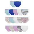 thumbnail image 1 of Fruit of the Loom Girls' Cotton Brief Underwear, 14+3 Bonus Pack, 1 of 6