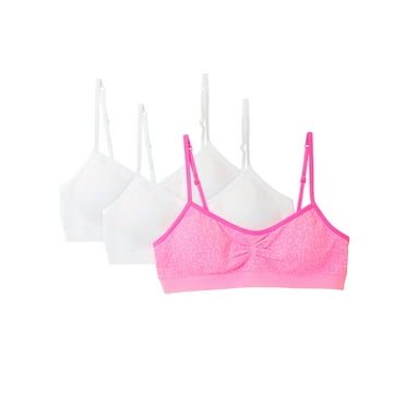 Fruit of the Loom Girls Pull Over Seamless Training Bra 3-Pack, Size 32