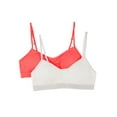 thumbnail image 1 of Fruit of the Loom Girls Seamless Bra 2-Pack, Sizes 28-30, 1 of 3
