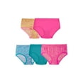 thumbnail image 1 of Fruit of the Loom Girls' Seamless Brief Underwear, 5-Pack, Flexible Sizes 6-16, 1 of 4