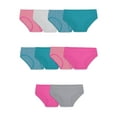thumbnail image 1 of Fruit of the Loom Girls' Seamless Hipster Underwear, 10 Pack, Sizes 6-16, 1 of 9