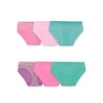 thumbnail image 1 of Fruit of the Loom Girls' Seamless Hipster Underwear, 6 Pack, 1 of 8