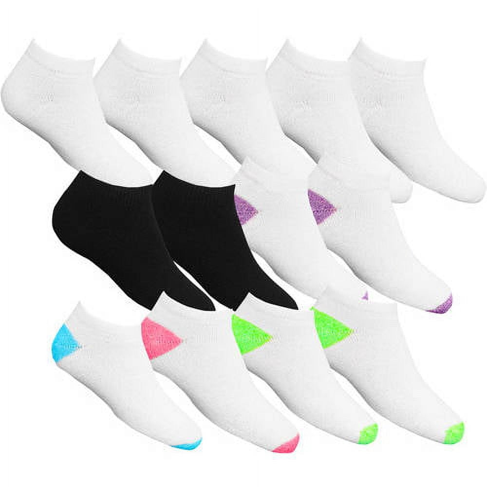 Fruit of the Loom Girls Socks, 13 Pack Ankle Value (Little Girls & Big ...