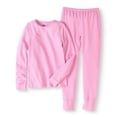 thumbnail image 1 of Fruit of the Loom Girls' Soft Waffle Thermal Underwear Set (Little Girls & Big Girls), 1 of 2