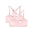 thumbnail image 1 of Fruit of the Loom Girls Strappy Racer Stage 2 Bra, 2 Pack, 1 of 1