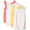 thumbnail image 1 of Fruit of the Loom Girls Tank Top, 5 Pack Undershirt, Sizes S - L, 1 of 2