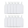 thumbnail image 1 of Fruit of the Loom Girls' Undershirts, Spin Cami Tank Tops, 10 Pack, Sizes S-XL, 1 of 7