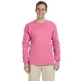 thumbnail image 1 of Fruit of the Loom - HD Cotton Long Sleeve T-Shirt - 4930R, Azalea, M, Pack Of 6, Fruit of the Loom Mens T-Shirts, 1 of 1