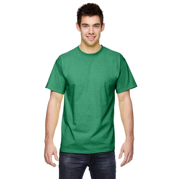 Fruit of the Loom - HD Cotton Short Sleeve T-Shirt - 3930R, Clover, XL, Pack Of 6, Fruit of the Loom Mens T-Shirts