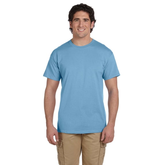 Fruit of the Loom - HD Cotton Short Sleeve T-Shirt - 3930R, Light Blue, L, Pack Of 3, Tshirts for Women
