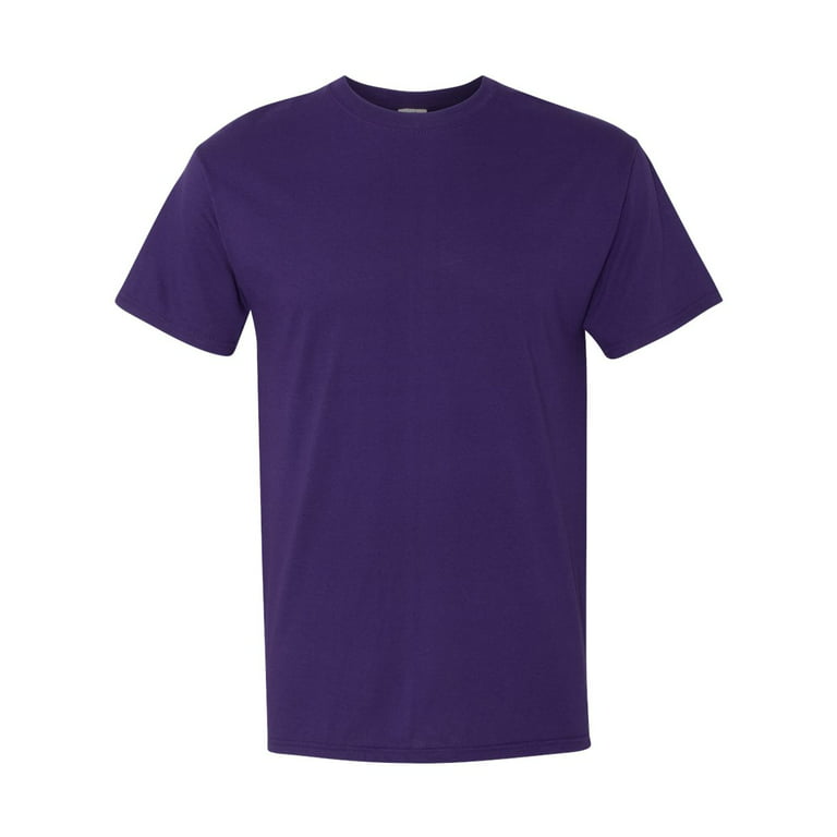 Shirt short sleeve man Crew II purple black