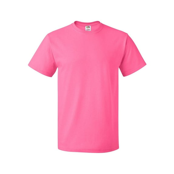 Fruit of the Loom HD Cotton T-Shirt for Men and for Women Short Sleeve Classic