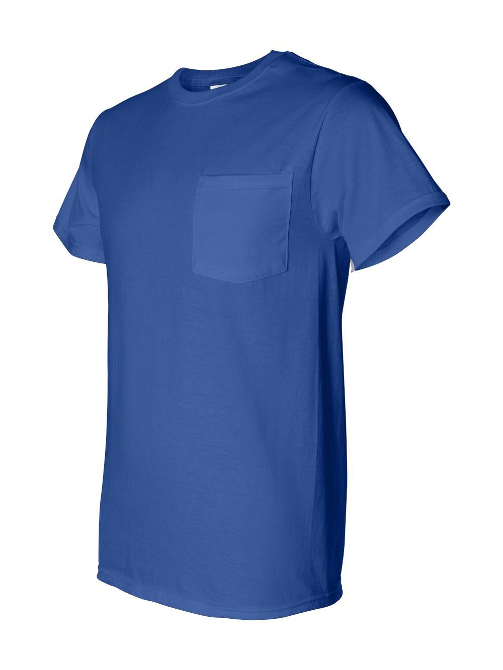 Fruit of the Loom HD Cotton T-Shirt with Pocket for Men - Walmart.com