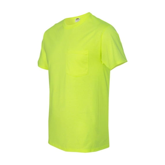 Fruit of the Loom HD Cotton T-Shirt with Pocket for Men