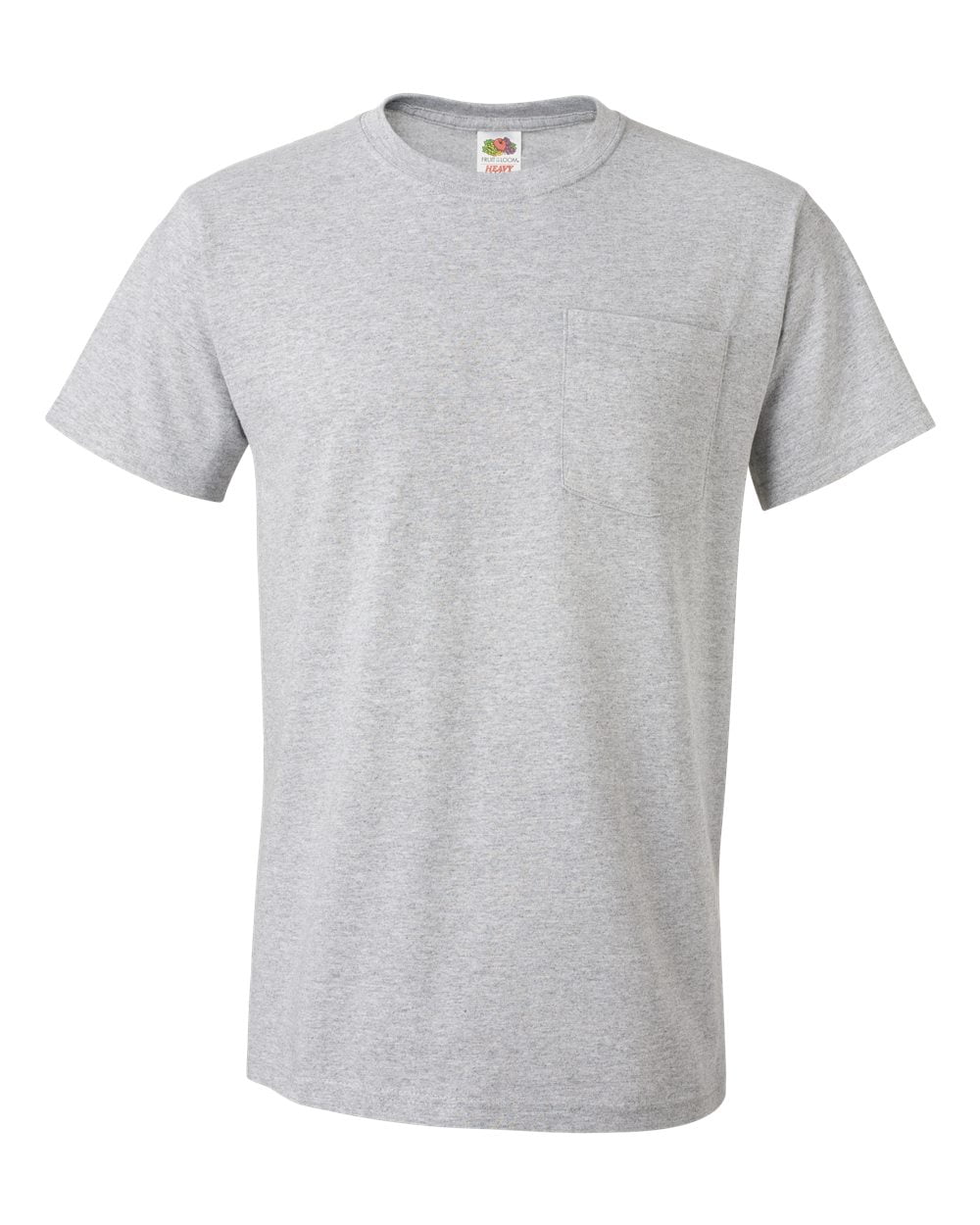 Fruit of the Loom HD Cotton TShirt with Pocket for Men