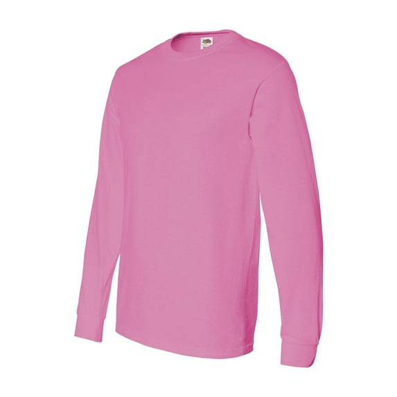Fruit of the Loom HD Cotton for Men Women Long Sleeve Tshirt Shirt Casual Sport