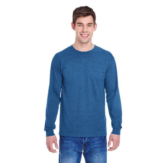 Fruit of the Loom HD Cotton for Men Women Long Sleeve Tshirt Shirt Casual Sport
