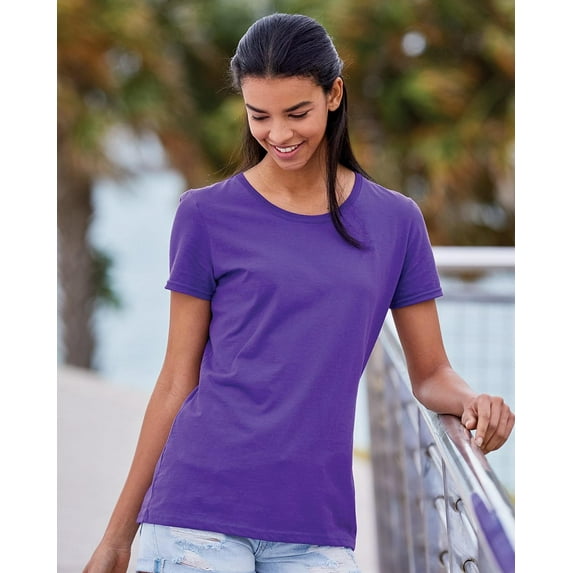 Fruit of the Loom L3930R Ladies HD Cotton T-Shirt