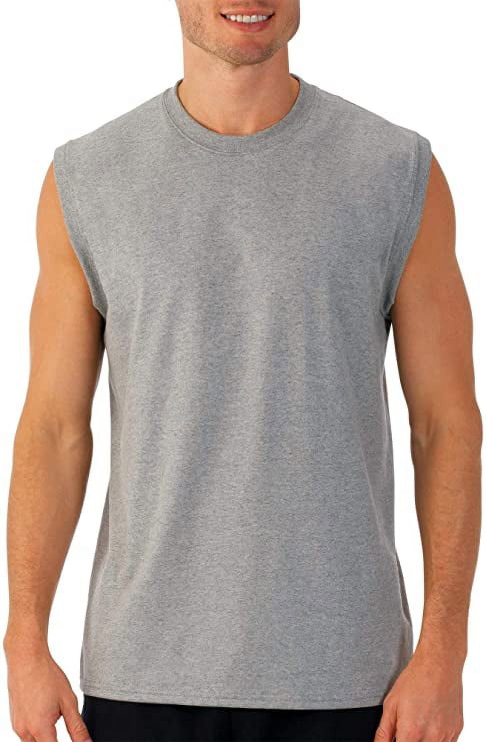 men's sleeveless t shirts fruit of the loom