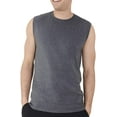 thumbnail image 1 of Fruit of the Loom Men Sleeveless Tee X-Large, Charcoal Heather, 1 of 6