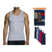 Fruit of the Loom Men's 100% Cotton A-Shirts, Assorted, XL 5 Pack