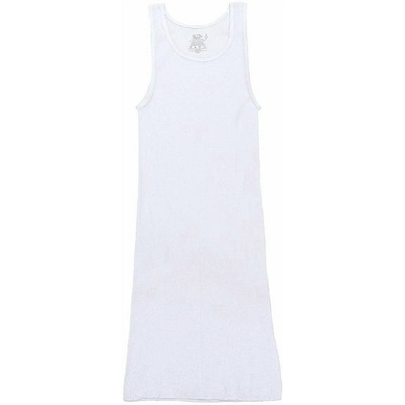 Fruit of the Loom Men's 100% Cotton A-Shirts, White, XL 3 Pack