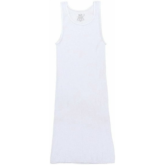 Fruit of the Loom Men's 100% Cotton A-Shirts, White, XL 3 Pack