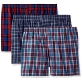 thumbnail image 1 of Fruit of the Loom Men's 3-Pack Premium Big Man Boxer, Assorted, 2X-Large, 1 of 2