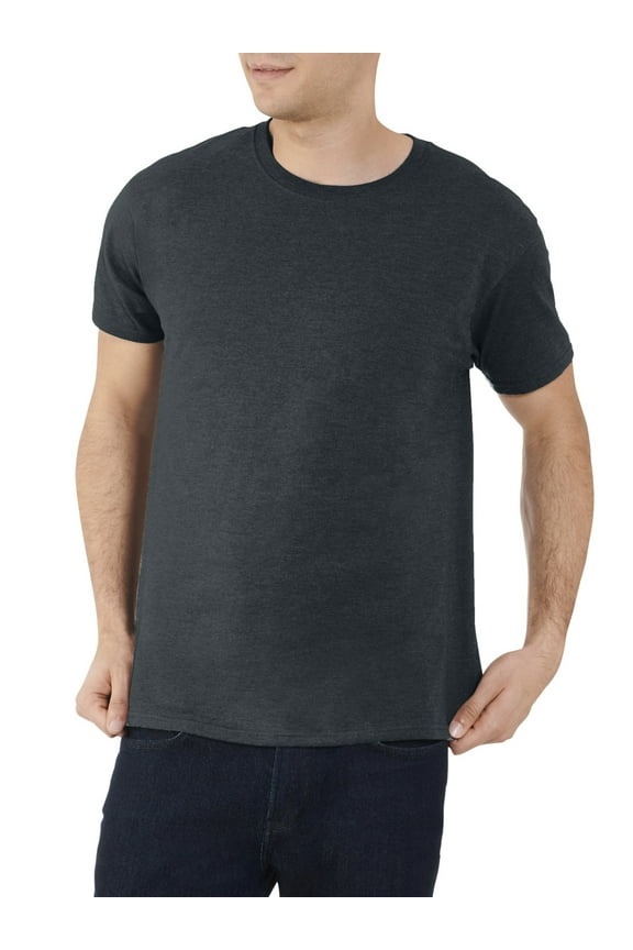 Short Sleeve Pullover Fruit Ribbed T-Shirt (Men's) 1 Pack