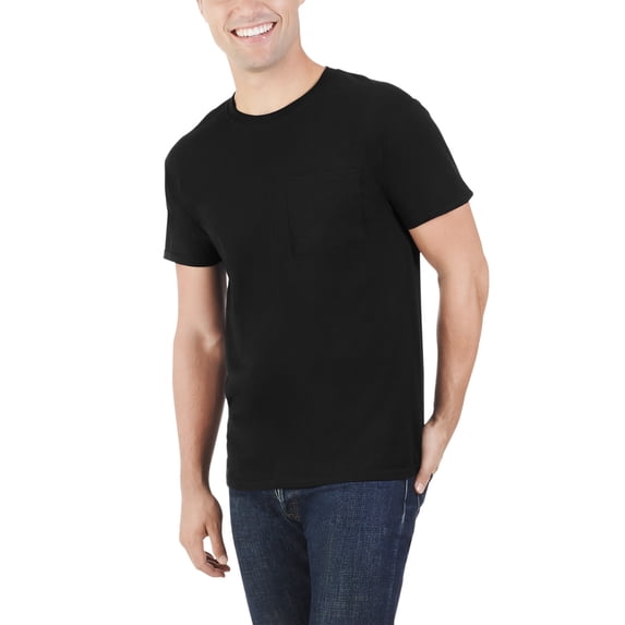 Fruit of the Loom Men's 360 Breathe Pocket T Shirt, Sizes S-4XL